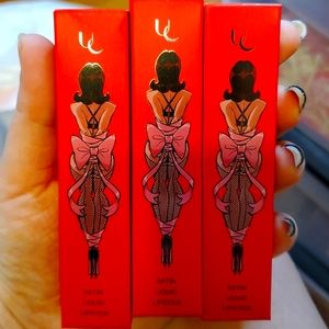 3 unearthly satin liquid lipsticks